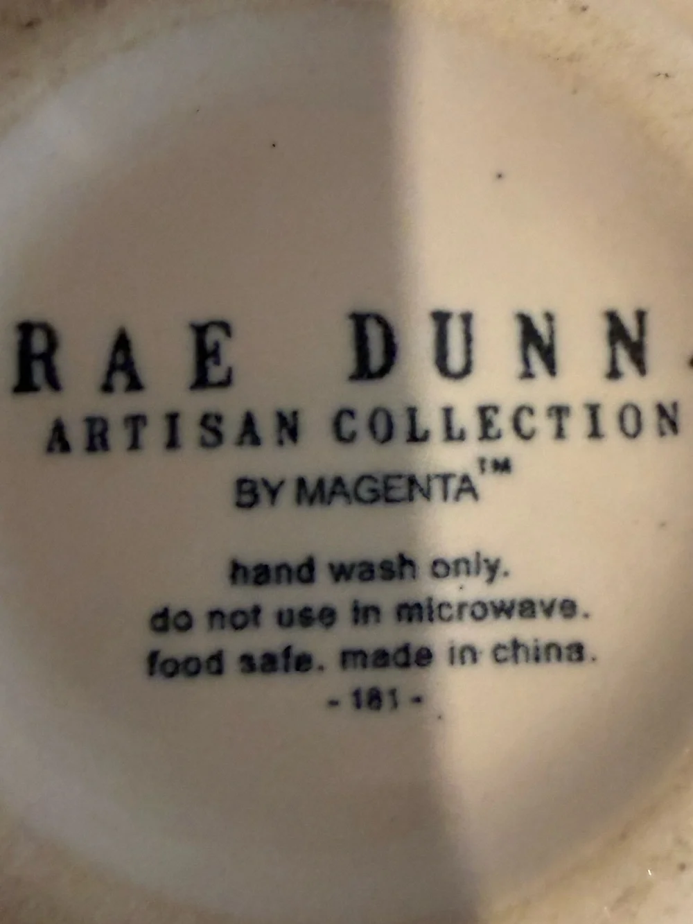 RAE DUNN Ceramic Desert Stand